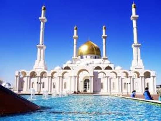 Central Asia's Largest Mosque