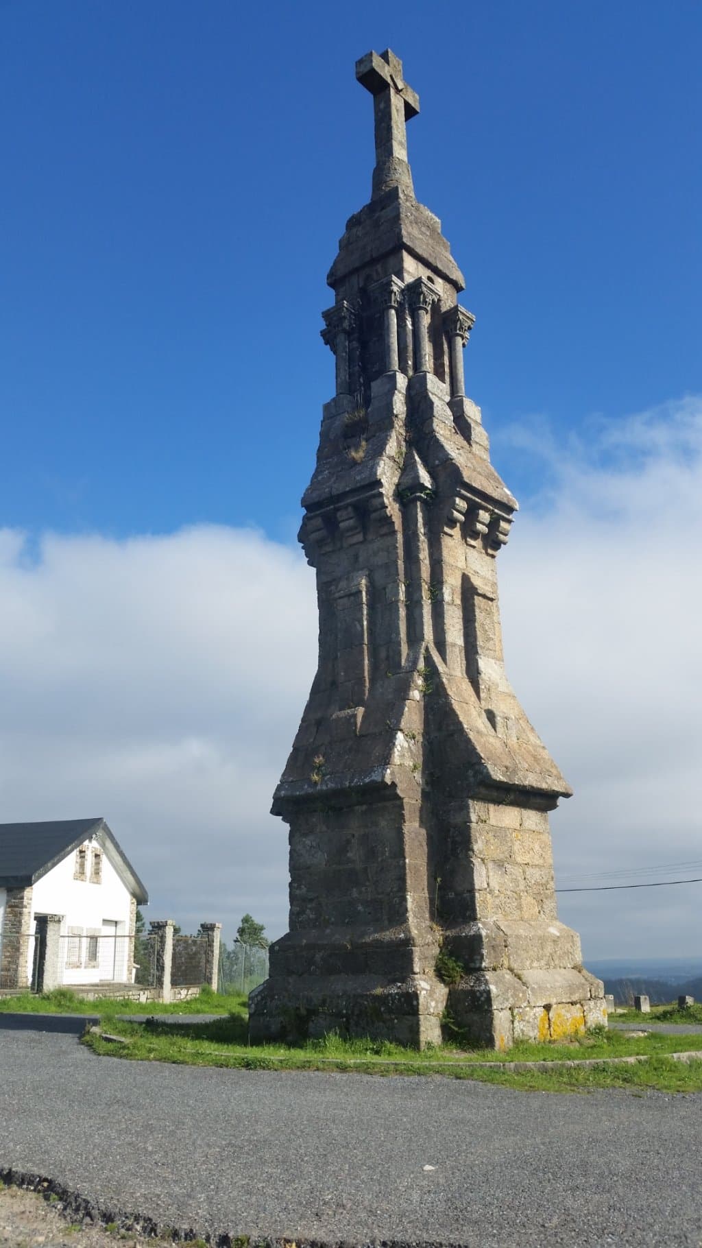 Landmark at the top