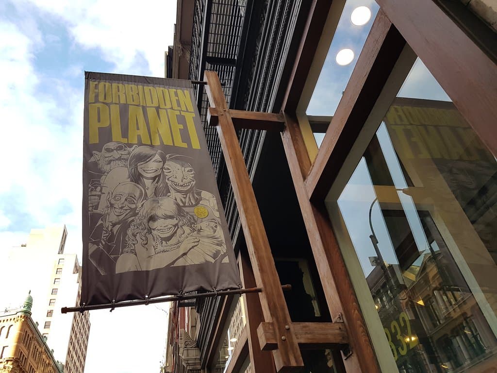 Forbidden Planet Union Square Manhattan