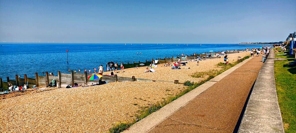 Tankerton beach.