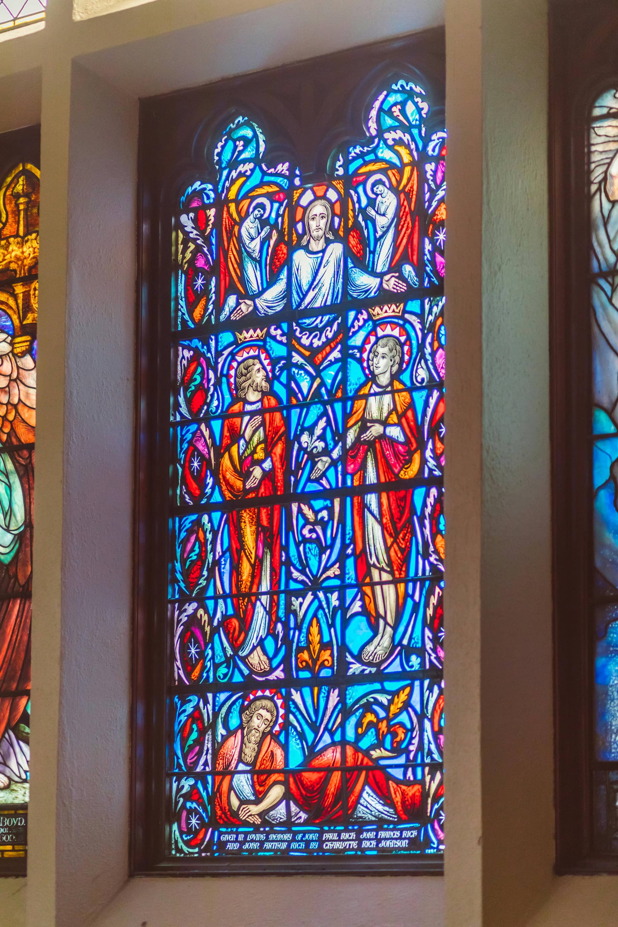Stained Glass and Fresco Paintings