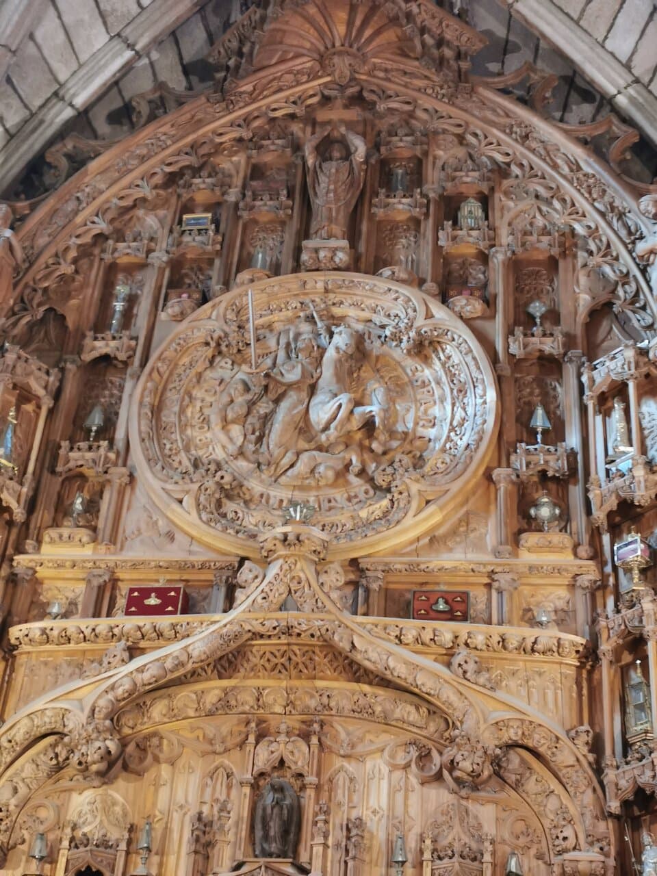 Retablo relicario.